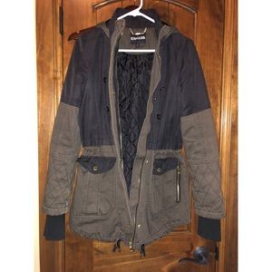 Express Two Toned Coat